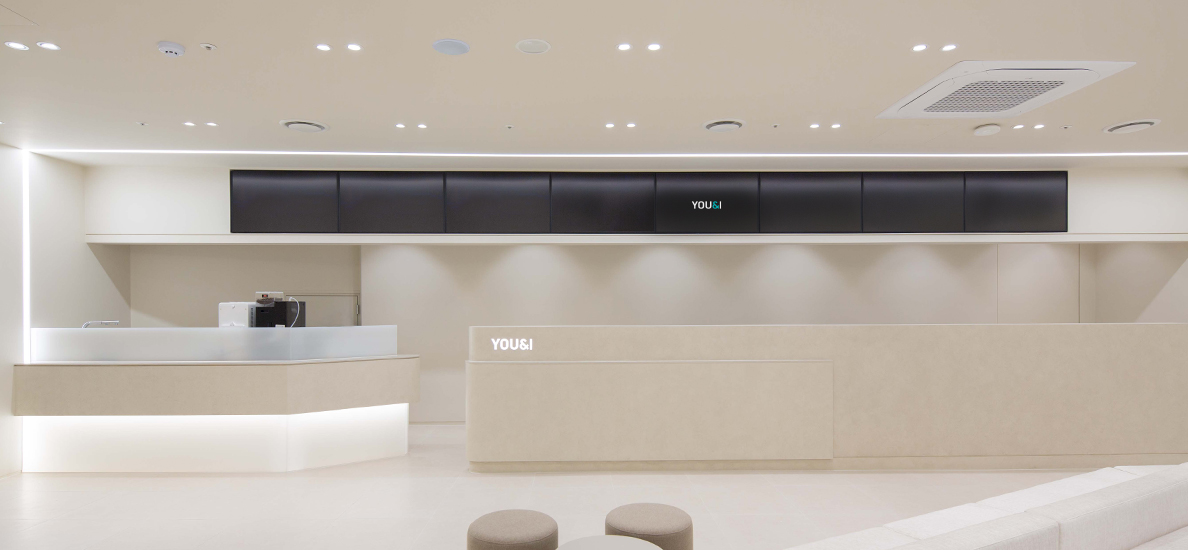 YOU&I Myeongdong branch reception area