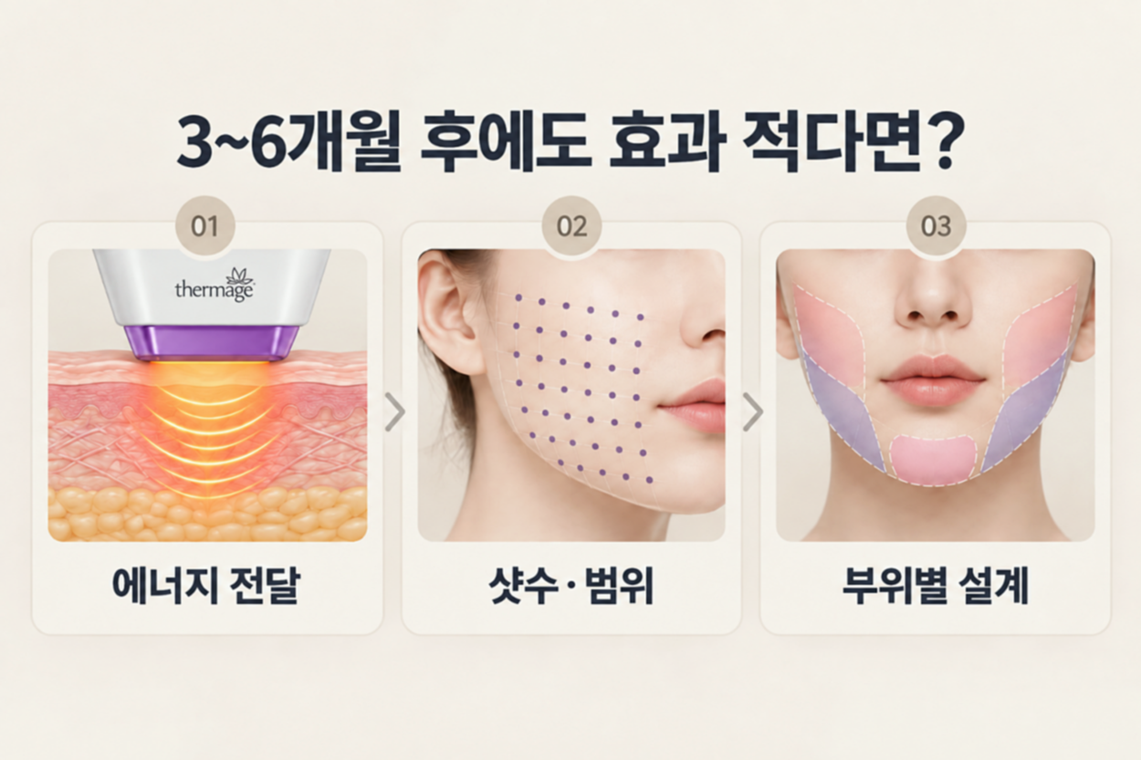 써마지 효과 없다고 느껴진다면 확인해야 할 요소