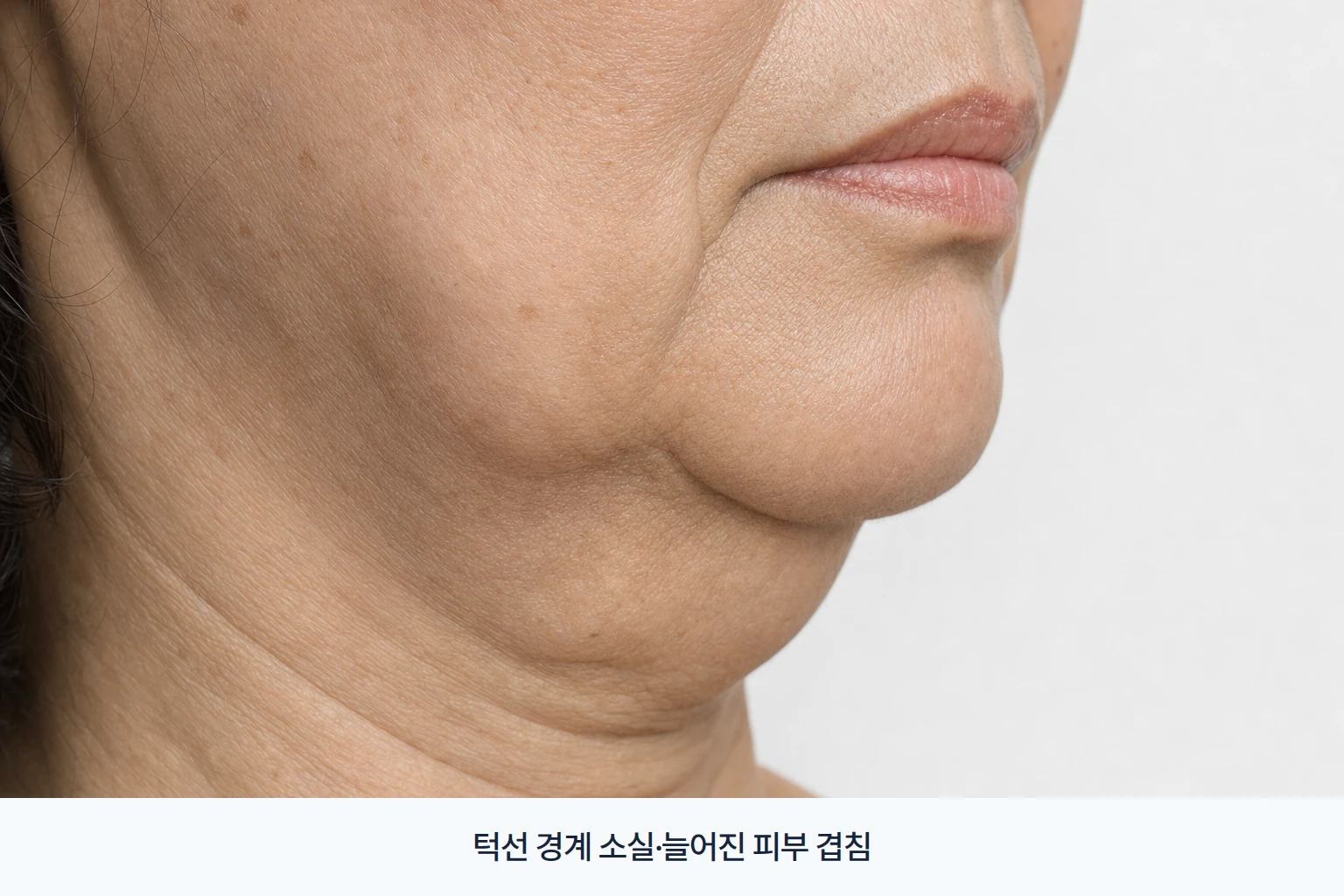 초음파 리프팅만으로 충분한 개선이 어려울 수 있는 심한 턱선 처짐과 늘어진 피부