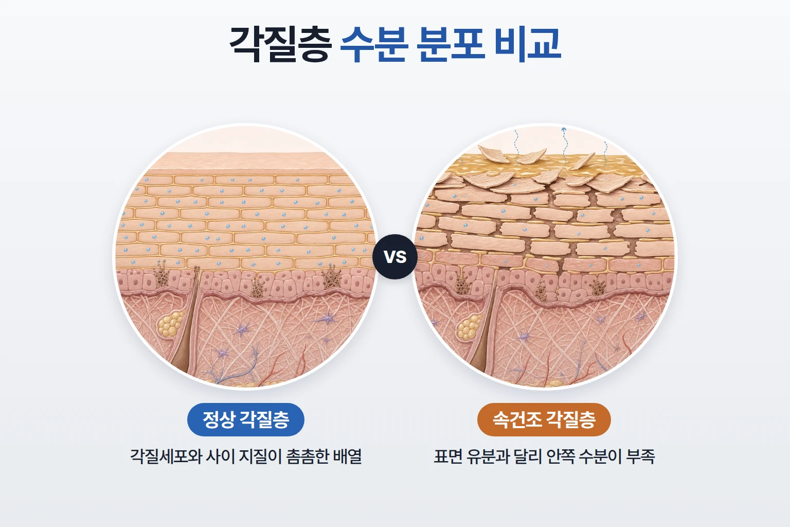속건조잡는법-정상피부-속건조-비교