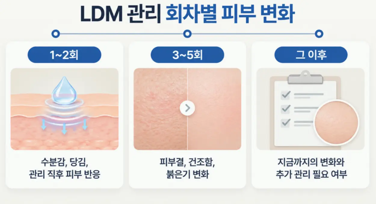 LDM 관리 횟수 확인하기