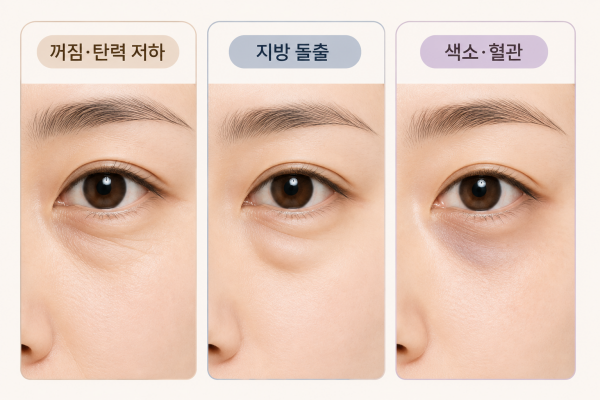 피부 탄력 저하 잔주름 피부결 꺼짐 볼륨 변화 3가지 비교
